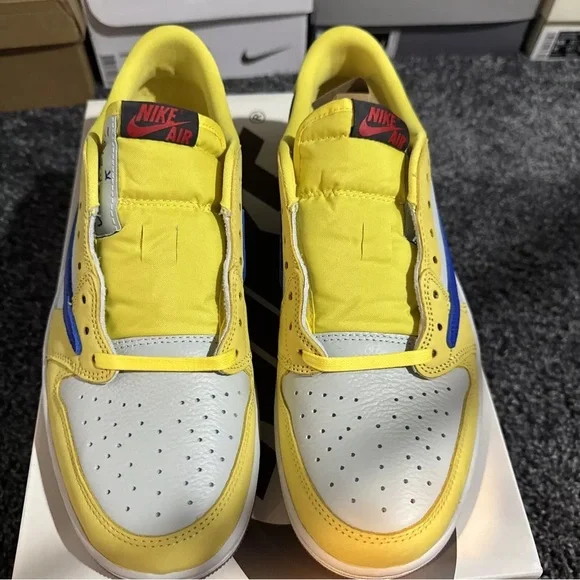 Nike Jordan 1 Retro Low OG x Travis Scott Canary